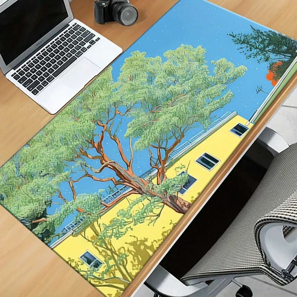 

Work Desk Mat Mouse Pad Gaming Cloth Surface Non Slip Rubber Base Large Pad for PC Laptop Keyboard Office