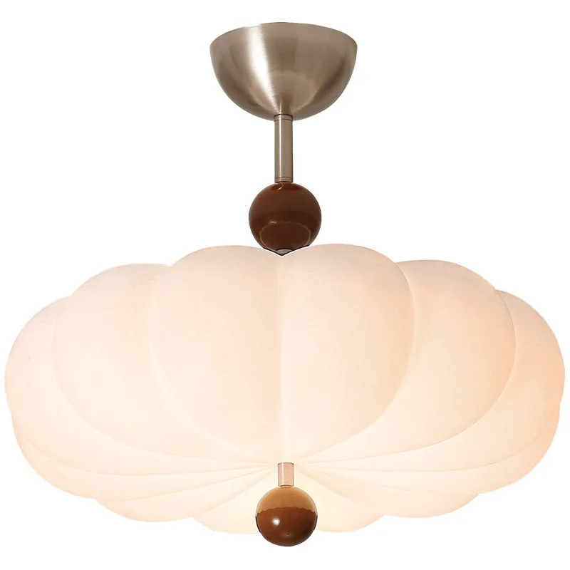 

Bedroom light, modern simple pumpkin cloud light, cream wind eye protection children's room