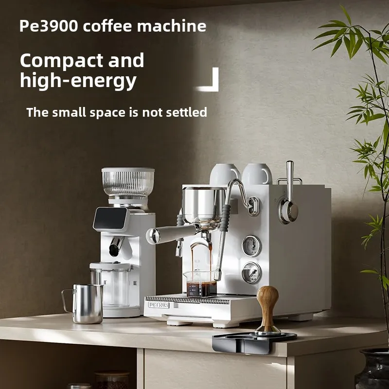 Petrus PE3900 Macchina per caffè espresso completamente semiautomatica Macchina per caffè espresso commerciale per uso domestico con macchina per caffè ad estrazione