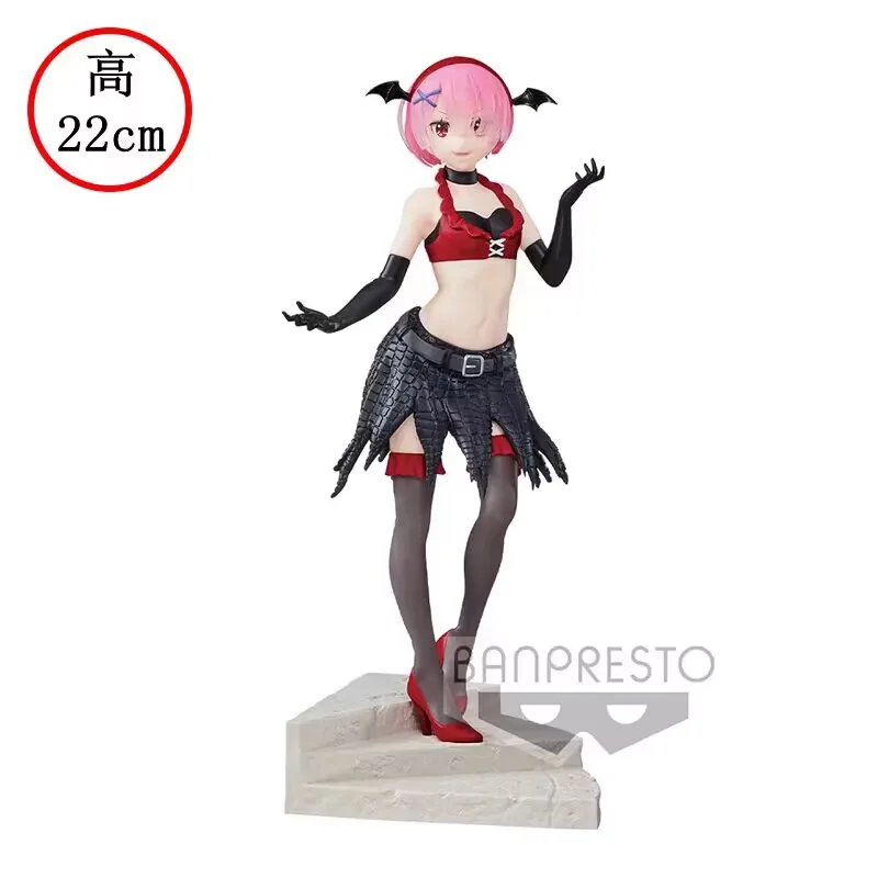 

В наличии 100% оригинальная аниме-фигурка Re:Zero. Жизнь в другом мире с нуля. Вампирша Рам. Аниме-фигурка, модель из ПВХ, игрушка-кукла, подарок.