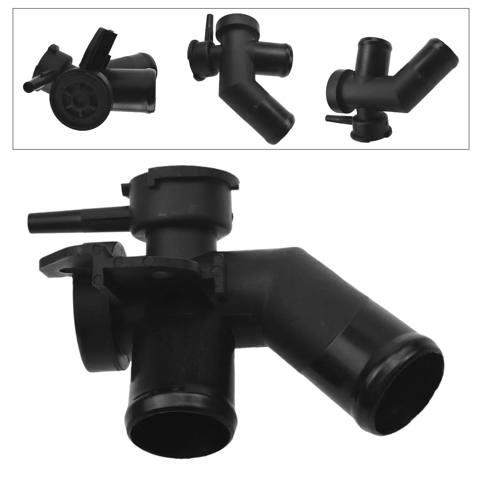 Black Radiator Coolant Filler Neck Pipe 21517-jp00A for Nissan Murano 2009-2014 Professional Accessory Durable Replacement