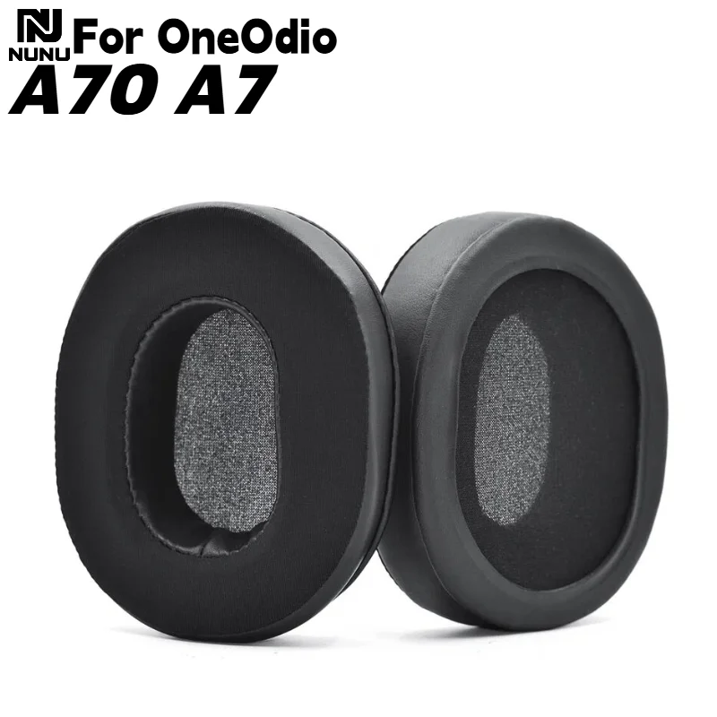 

NUNU Replacement Soft Memory Foam Mesh/Ice gel/Flannel Ear Pads For OneOdio A70 A71 Headphones repair parts