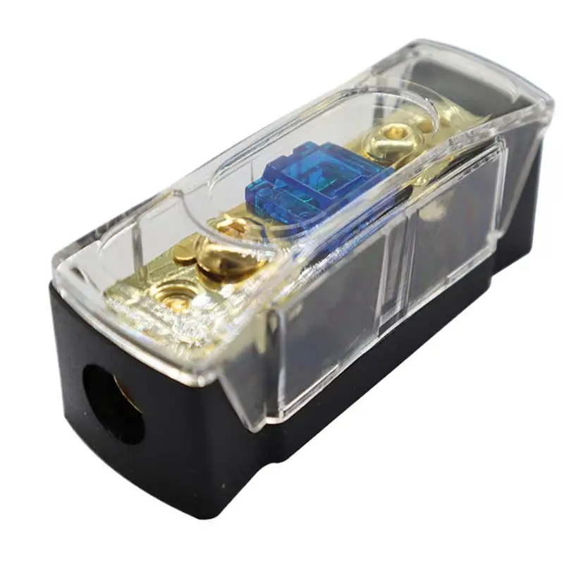 

Car Audio Fuse Holder Automotive AFS Distribution Block Vehicle Stereo AMP Modification Accessories For Truck Sedans Trailer