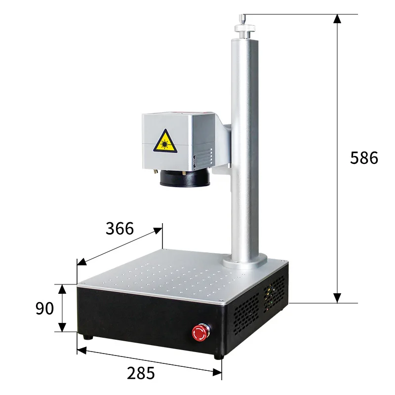 Portable Fiber Laser Marking Machine 20W 30W Engraver For Metal Jewelry Leather High Precision Industrial Marking