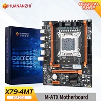 HUANANZHI-placa base X79 4MT LGA 2011 XEON X79, compatible con Intel E5 2620 2640 2650 2680 V1 V2 REG ECC DDR3, Memoria nvme, 2690
