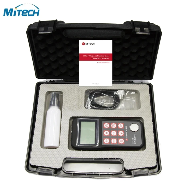 Imagem -02 - Mitech-calibre Ultrassônico da Espessura Mt150 Mt160 Mt180 Mt190 Mt200