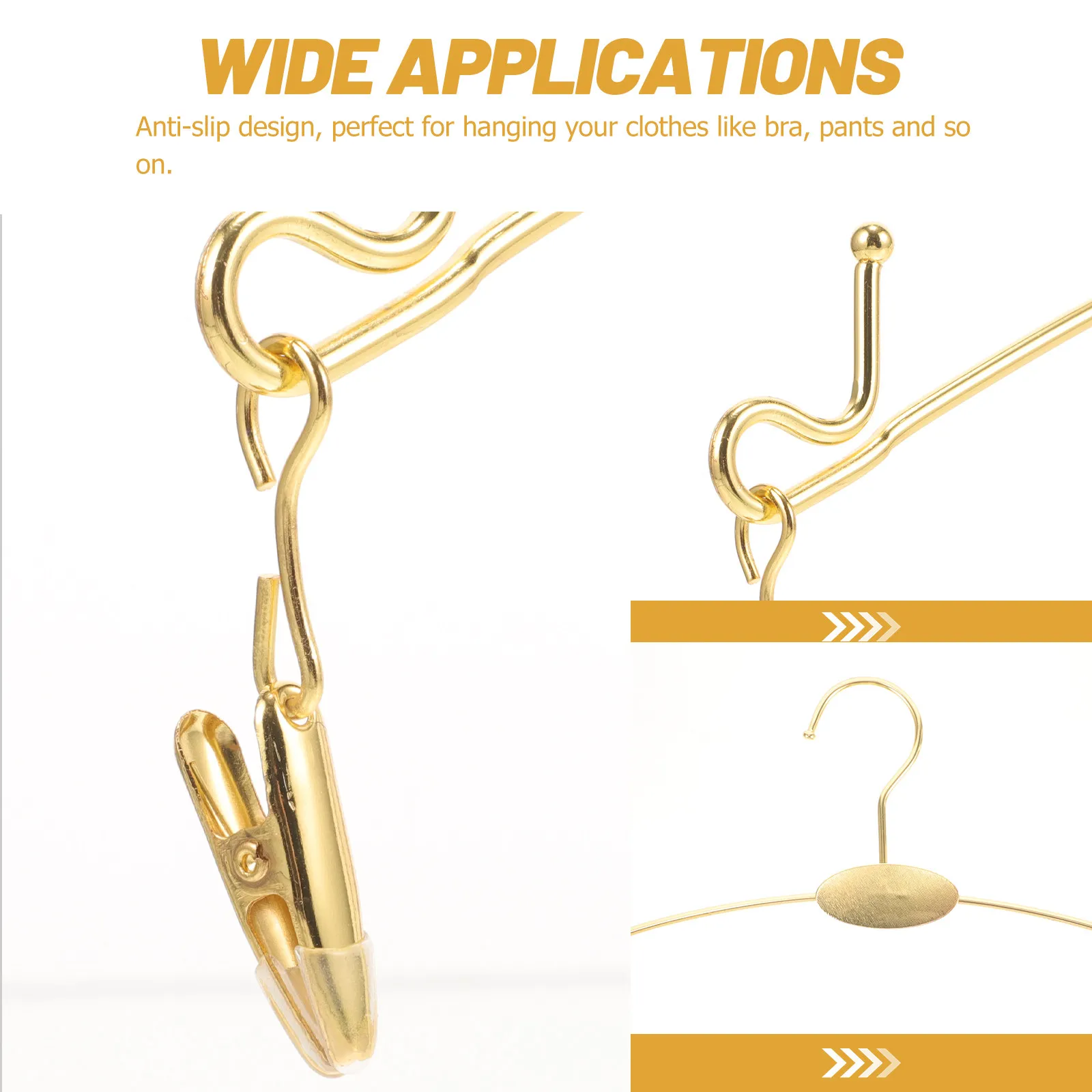 

Набор из 10 нескользящих вешалок для одежды из премиального утолщенного материала, для нижнего белья, для дома и прачечной