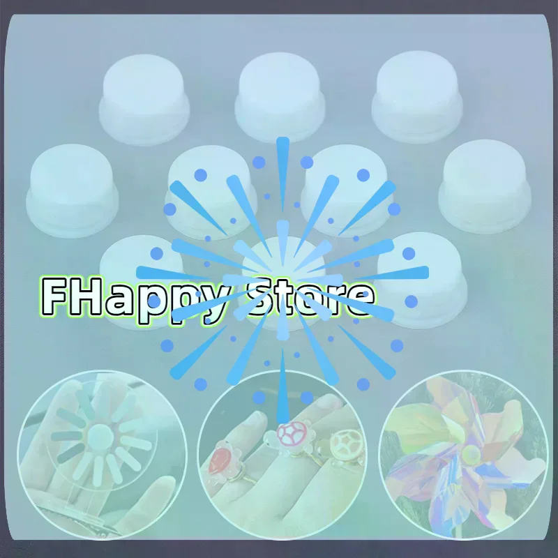 10/20Pcs Mini Rotating Bearings Smooth Spinning Bearings For Diy Crafts Phone Case Turntable Accessories Hair Clips Bead Spinner
