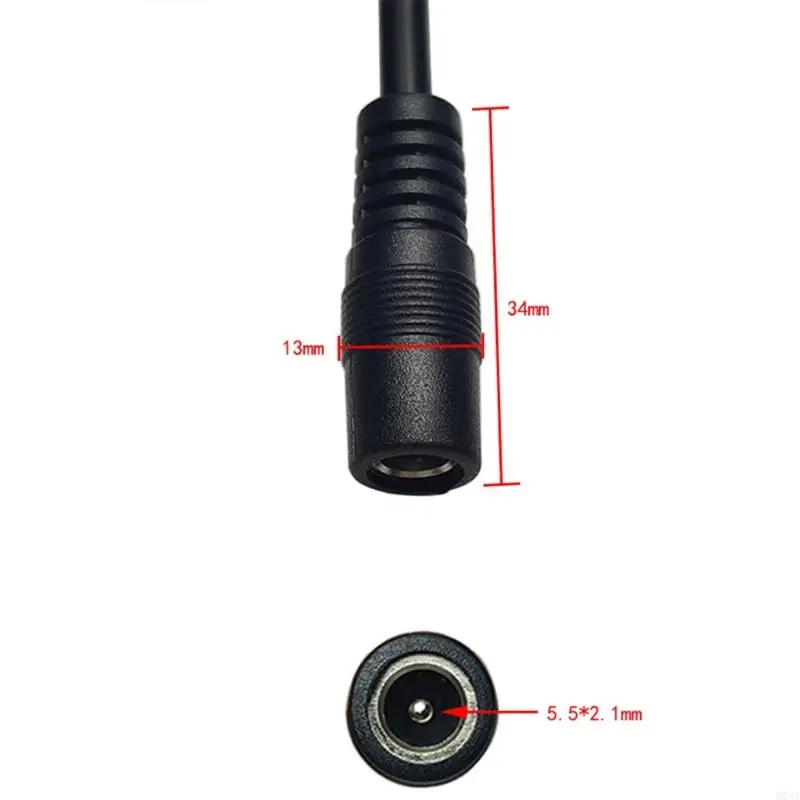 573A DC5521 إلى سلك محول DC8020 لتوصيل بطاريات التخزين الكهروضوئية