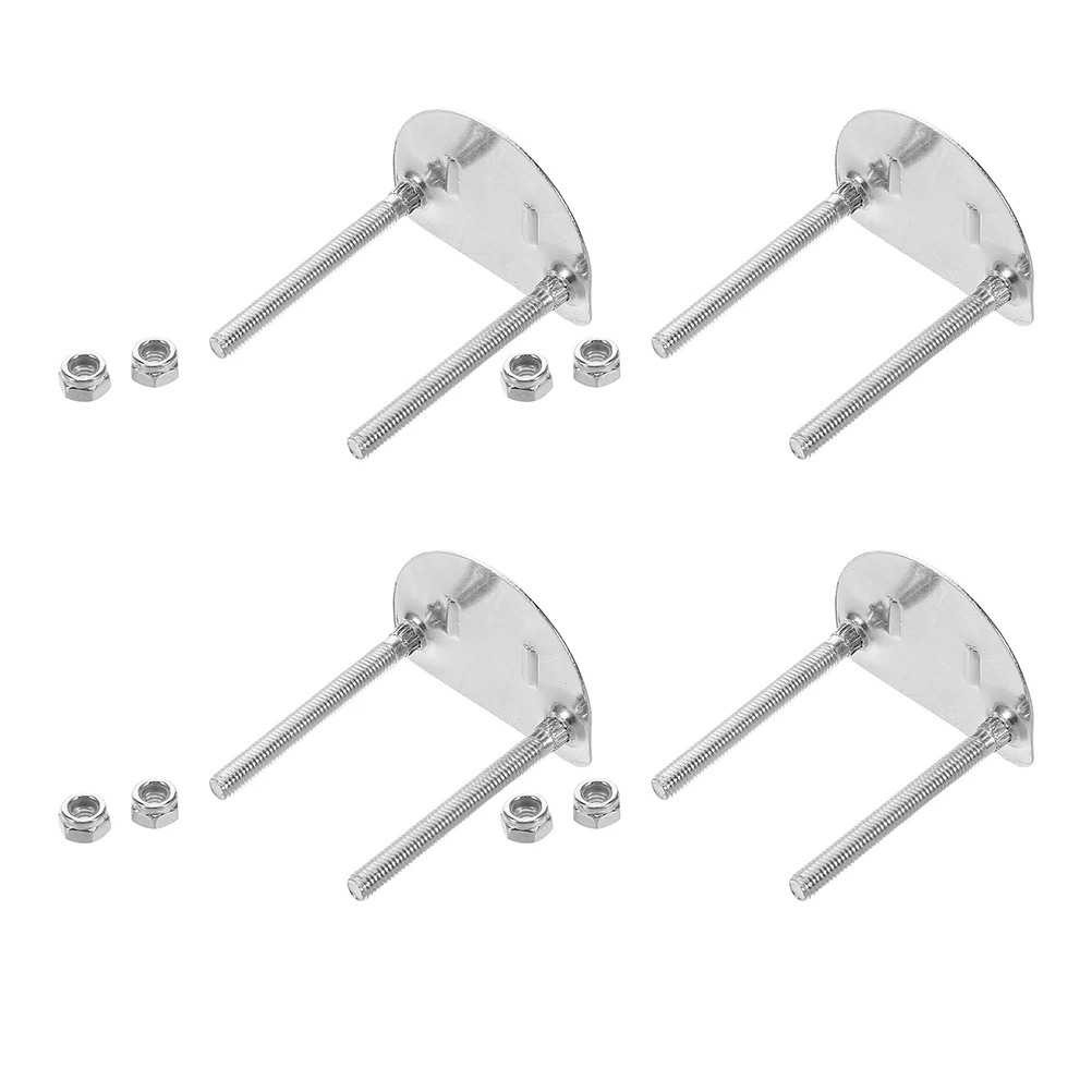 

4 шт., базовый кронштейн для роликовых коньков из нержавеющей стали, двухрядный амортизирующий аппарат, запасные части, универсальные коньки для дрифта