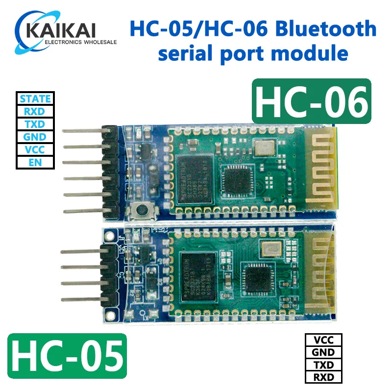 HC-05 HC-06 RF Wireless Bluetooth Transceiver Slave Module HC05 / HC06 RS232 / TTL to UART Converter and Adapter For Arduino