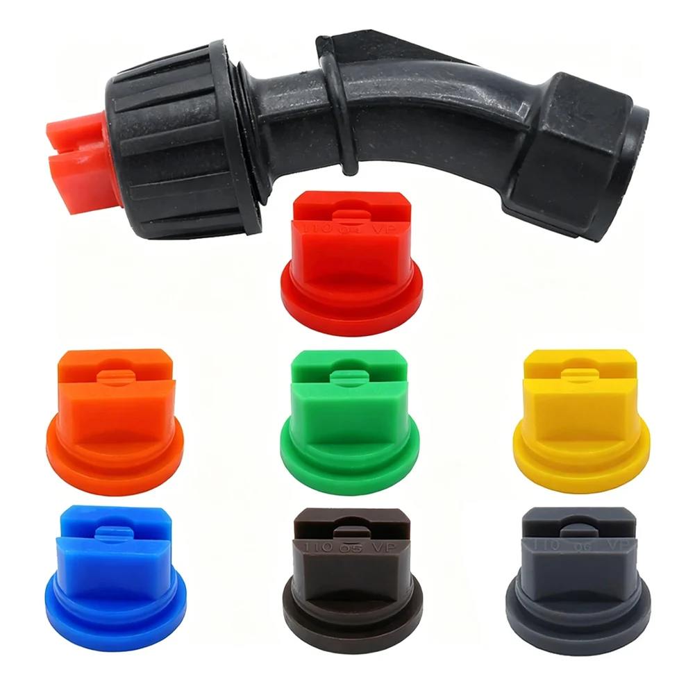 110 Degree Flat Fan Agricultural Sprayer Nozzle For M14 Thread Plastic TP Atomizing Tip For Crop Protection And Fertilizer