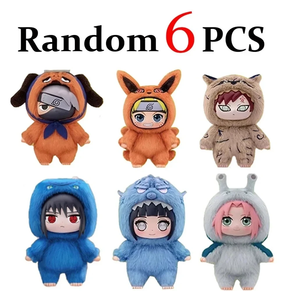 2025 Hot New 1: 1 Remastered version TOP TOY Naruto EAKI Cute Beast Party Sasuke Vinyl Cute Plush Blind Box Figure Pendant Gift