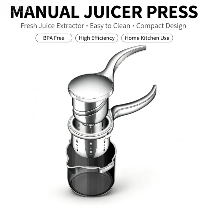 For 316 Stainless Steel Manual Juicer Lemon Fruit Squeezer Pomegranate Press Juice Extractor