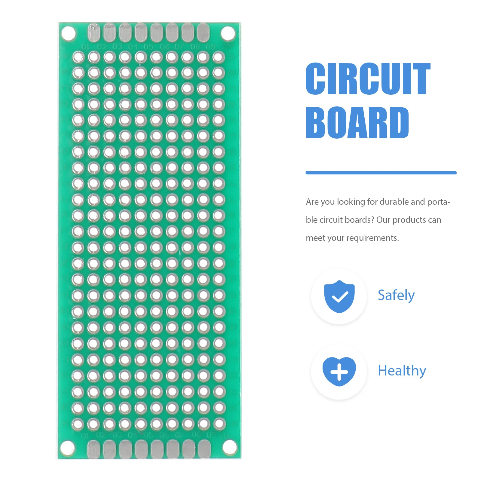 

12pcs Universal Circuit Board Premium Prototyping Tool Flame-Resistant Durable Electrical Supplies For Diy Projects