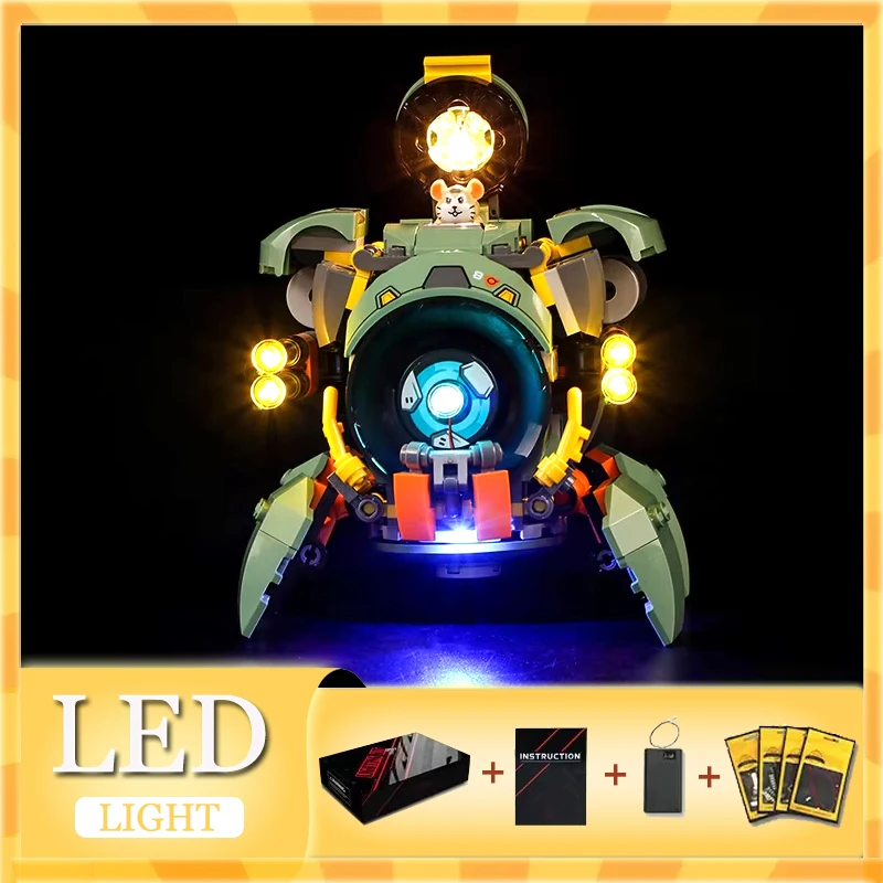 Kit d'éclairage LED bricolage pour boule de démolition LEGO 75976, lumière LED uniquement, modèle sans blocs