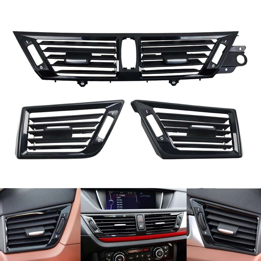 LHD RHD Car Front Left Right Central Air Conditioning AC Vent Grille Outlet Panel Replacement For BMW X1 E84 2010-2015