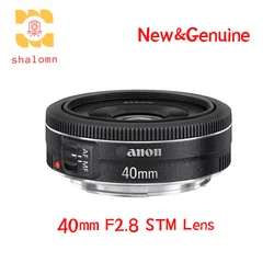 New Original EF 40mm F2.8 STM Lens For Canon 200DII100D EF40mmf2.8 STM Fixed-focus Cookie Lens