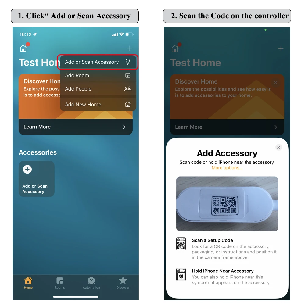 Imagem -03 - Mini Homekit Wifi Inteligente Led Controlador Dimmer Cor Única Strip Light Controle de Voz Siri dc 5v 12v 24v 5050 2835 Cob