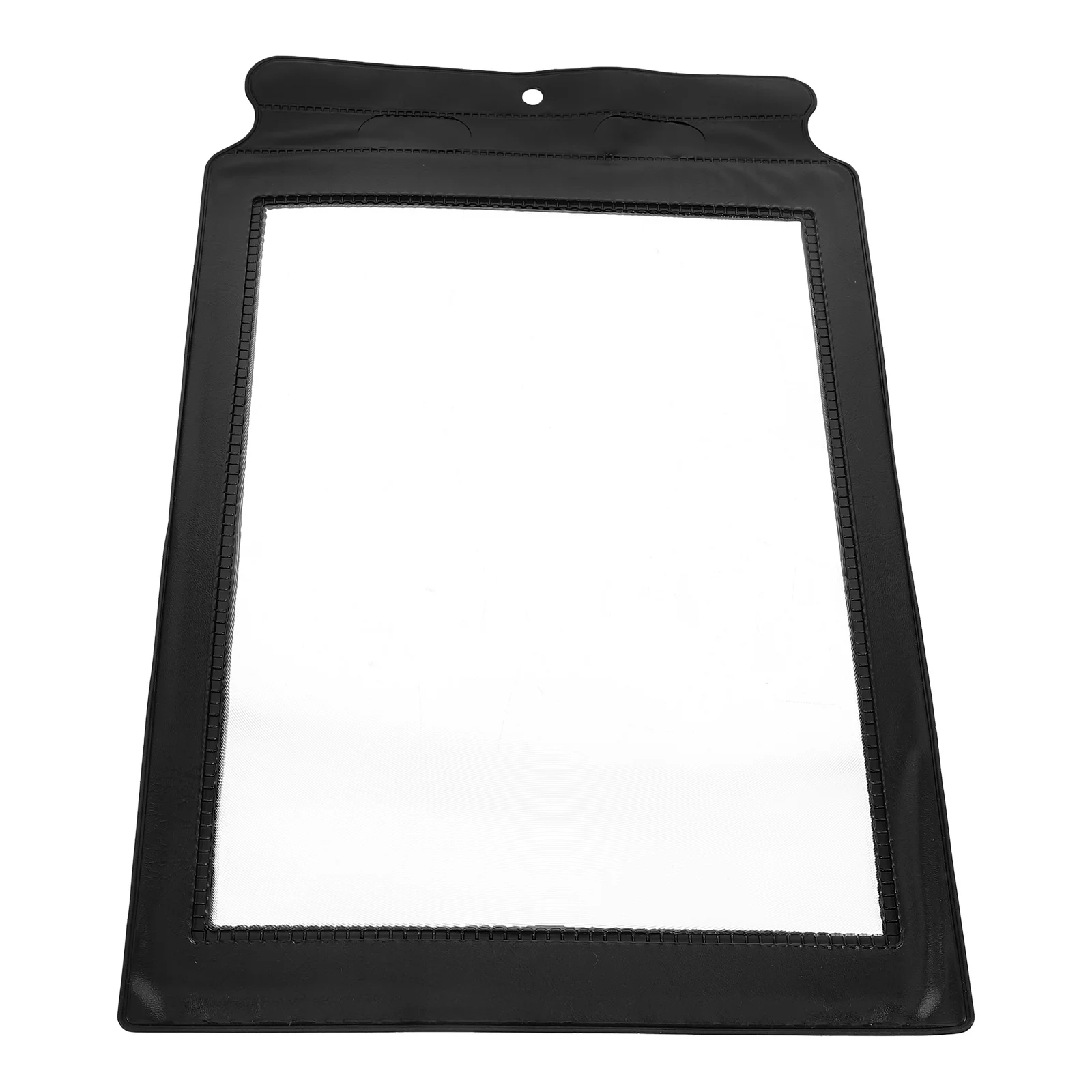 

Portable H Magnifying Glass Black Frame Ultra Thin Back To School PVC Full Page View Back to School Business Card
