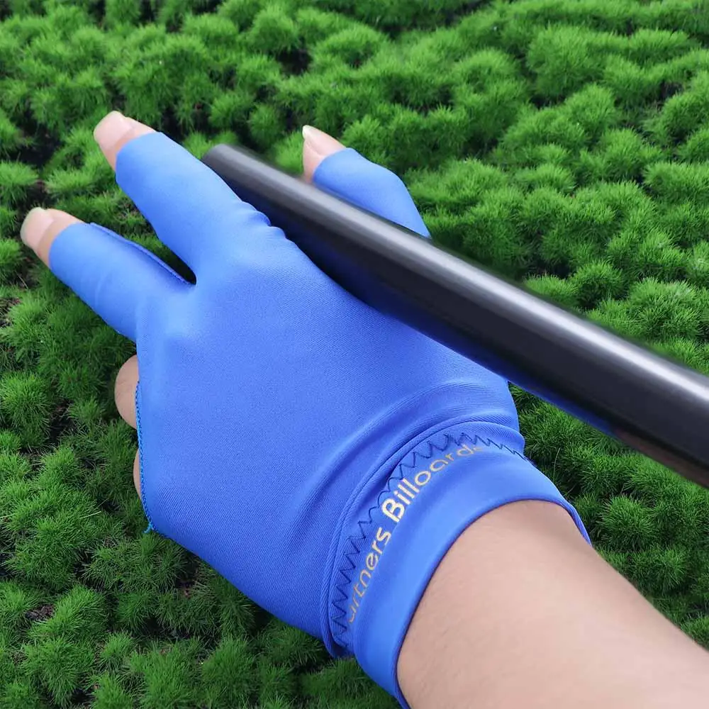 

Non Slip Three Finger Glove Left Hand Billiard Cue Gloves Separate-finger Glove three-fingered Glove Billiards Gloves