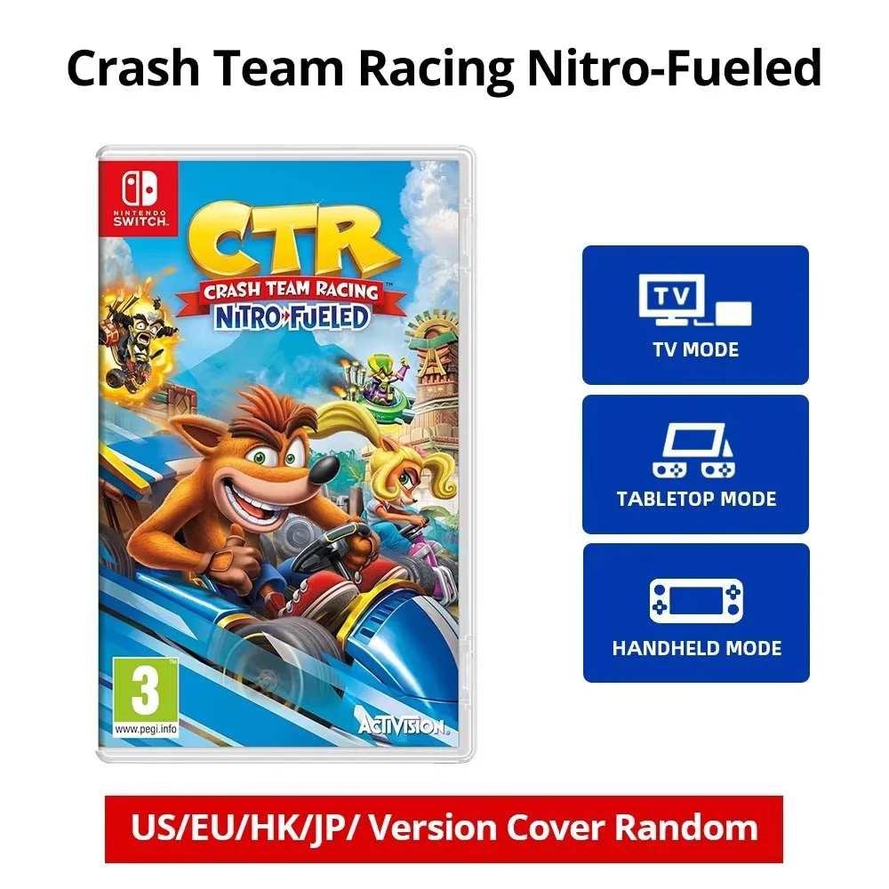 Nintendo Switch Game Deals - Crash Team Racing Nitro-Fueled - 100