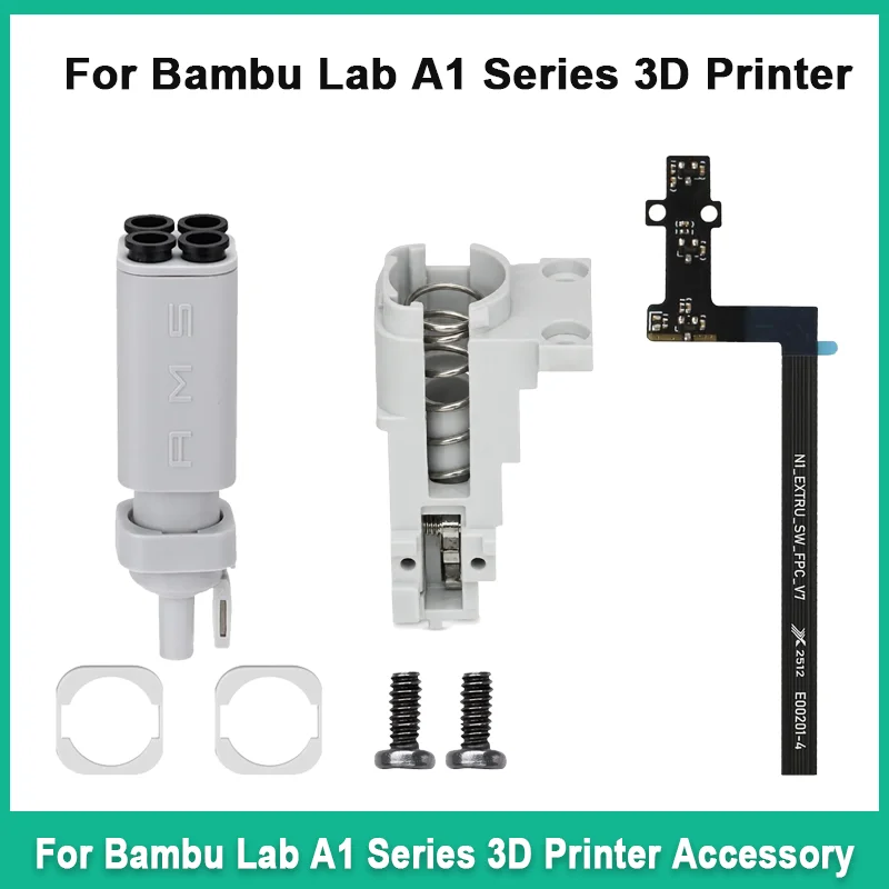 For Bambu Lab A1 A1 Mini Filament Sensor Kit AMS Lite Filament Hub Feed Hall Board Sensor Base 3D Printer Replacement Parts Kit