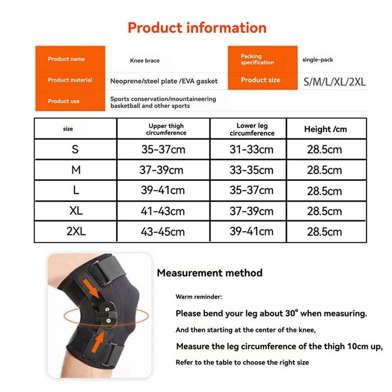 

Sports Kneepad Knee Brace Elastic Bandage Knee Pads XL HOT SALE