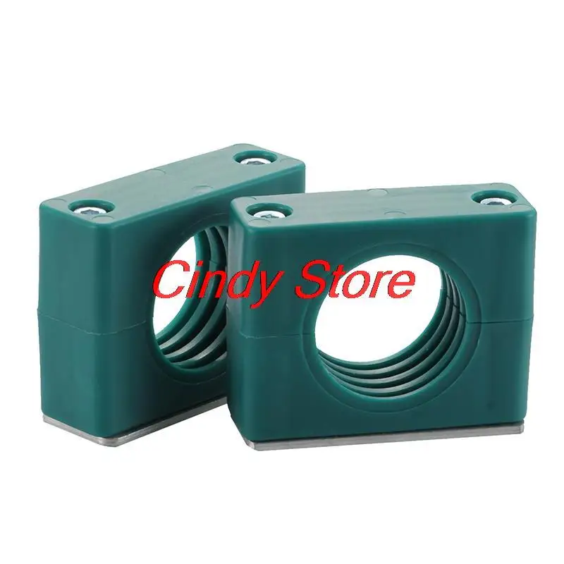 5PCS 6/8/10/12/14/16/18/20/22/25/27/28/30/32/35/40/45/50/55/60mm Diameter Pipe Bolted Plastic Clips Pipe Clamp Tube Fastener Kit