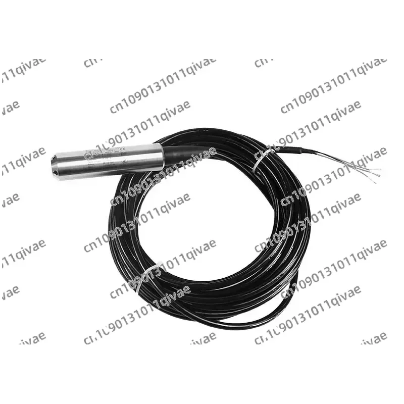 HGL-500 IP68 20m Depth 40m Cable Submersible Probe 4-20mA Dual Output Water Level and Temperature Sensor Transmitter