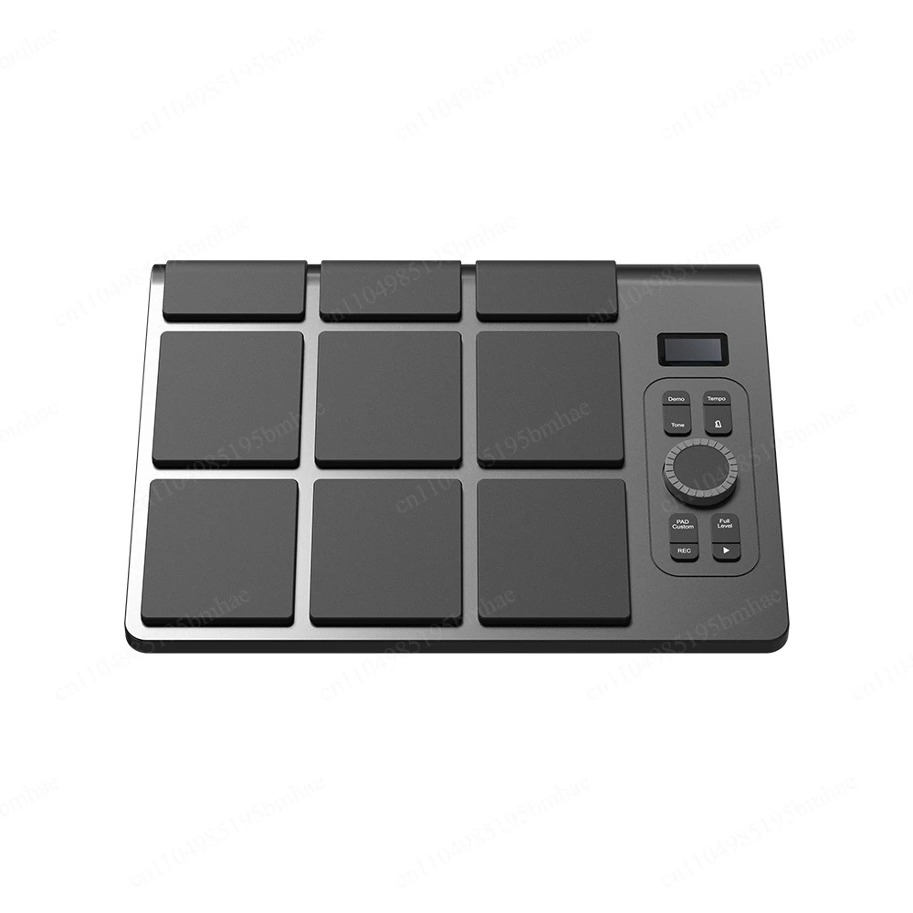 Portable folding hand roll electronic drum kit entry household strength against electric drum