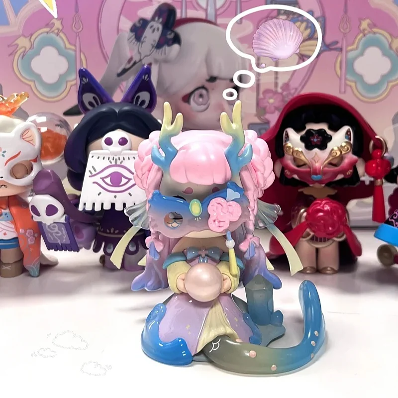 

Подлинная серия Kasa Tales Of The Strange, слепая коробка, игрушки Kasa, аниме-фигурка, милый настольный орнамент, Mystery Box, куклы, подарочная игрушка