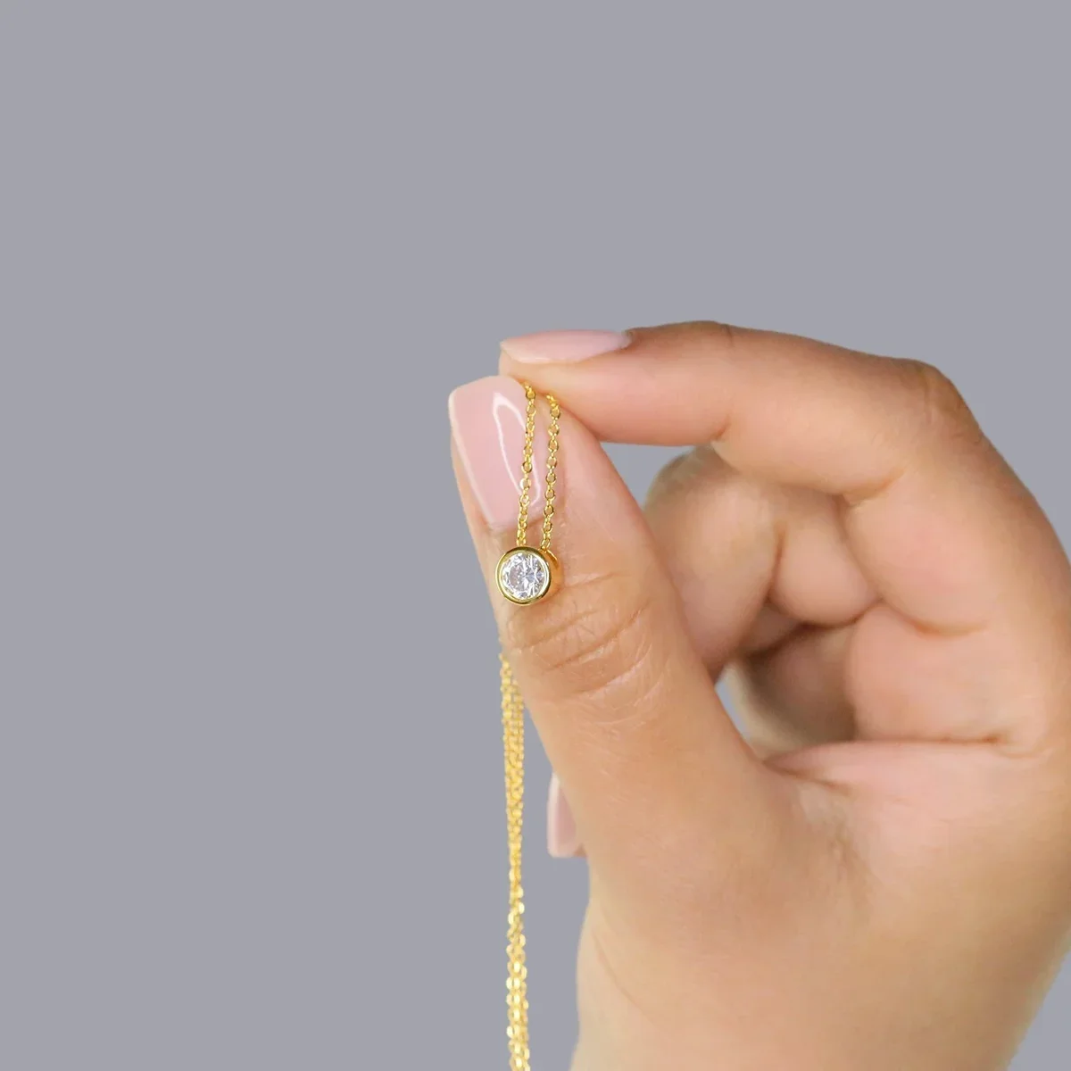 100% 925 فضة للأبد جميل القلب ستار سحر واحد سوليتير مكعب زركونيا داينتي الحافة تشيكوسلوفاكيا المختنق قلادة كولير