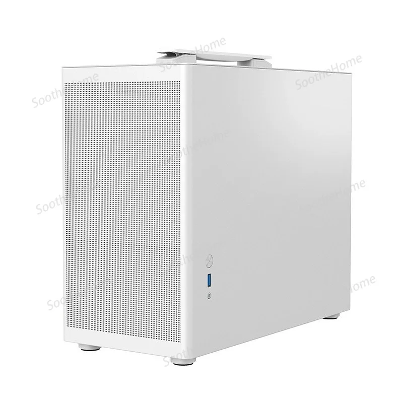 Desktop Computer Case FOR MATX, A Simple Business Office and Home Mini Desktop Case with A Handle