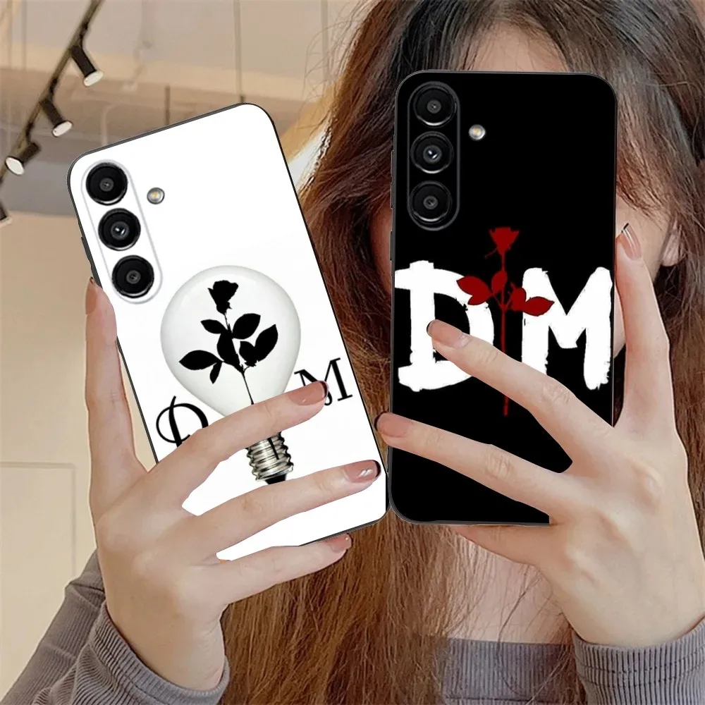 

D-depeches Rock Modes Phone Case For Samsung S24,S21,S22,S23,S30,Ultra,S20,Plus,Fe,Lite,Note,10,9,5G Black Soft Cover