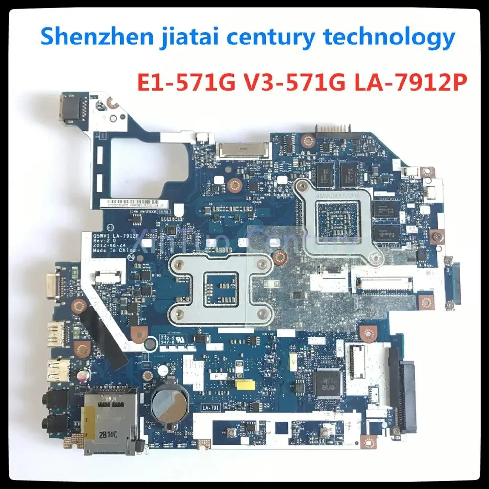 Imagem -02 - Laptop Motherboard para Acer Aspire E1571g V3-571g V3-571 N13m-gl-b-a2 N13m-gl-b-a2 Mainboard 100 Testado Q5wv1 Q5wvh La7912p