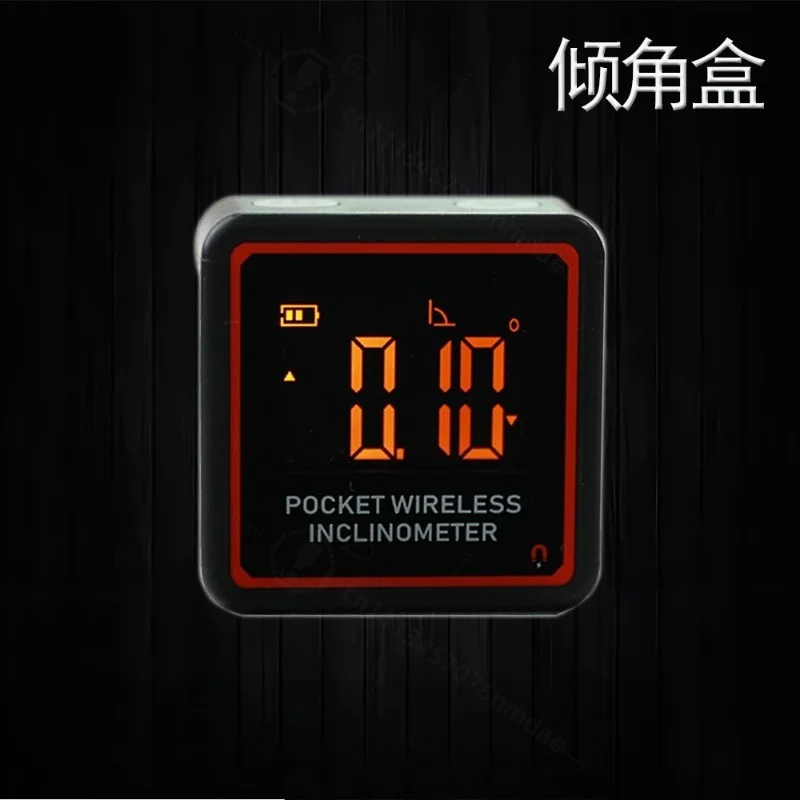 Mini Bluetooth Digital Inclinometer High Precision Electronic Angle Gauge Magnetic Level Box Slope Measuring Tool