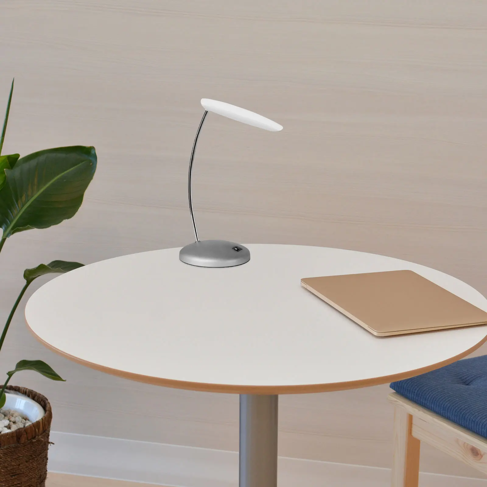 2Sets LED Desk Lamp Shell ABS Plastic DIY Assembly Home Office Essential Reading Light Fixture Eye Protection Modern Design Lamp