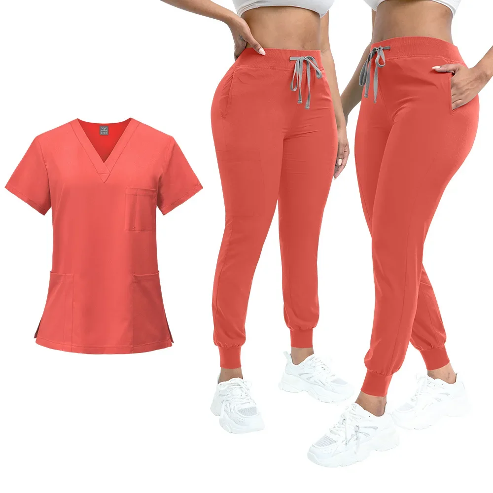 Handwaskleding Werkkleding voor heren en dames Artsen Verpleegkundigen Ziekenhuis Schoonheidssalon SPA Werknemerswerkkleding Zomer