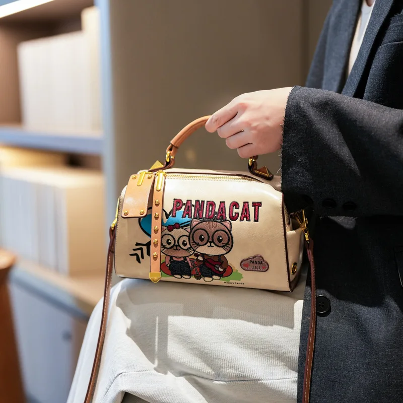 حقيبة كتف مبطنة أنيقة للنساء، حقيبة حبال عصرية جديدة لعام 2025، محفظة كروس كلاسيكية من جلد البولي يوريثان مع لهجة معدنية #3