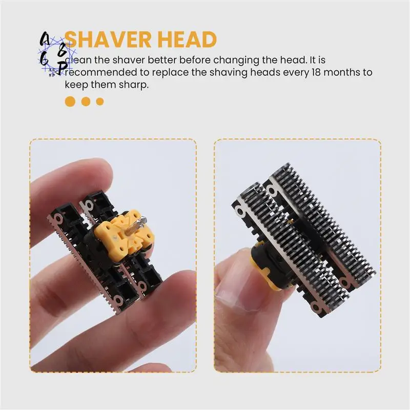 A68P-51S - Replacement Shaver Head For Braun Series 5 51S Razor, Silver