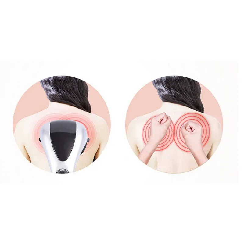 2000 Double-head Massage Stick Electric Beating Beating Massage Hand-held Cervical Spine
