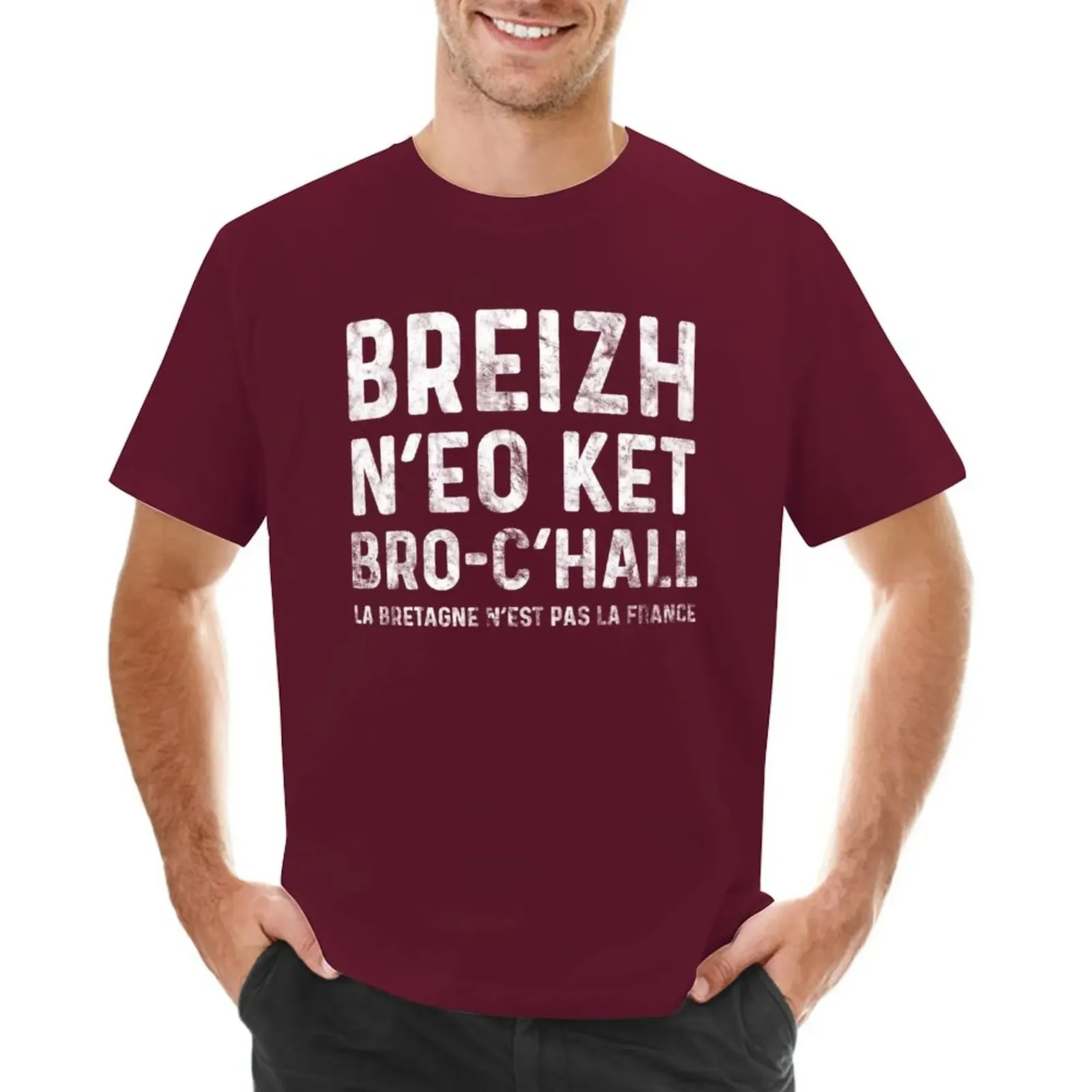 Breizh Neo Ket Bro-C’hall - Brittany Is Not France T-Shirt plus size t shirts Oversized tees mens vintage heavyweight sweatshirt