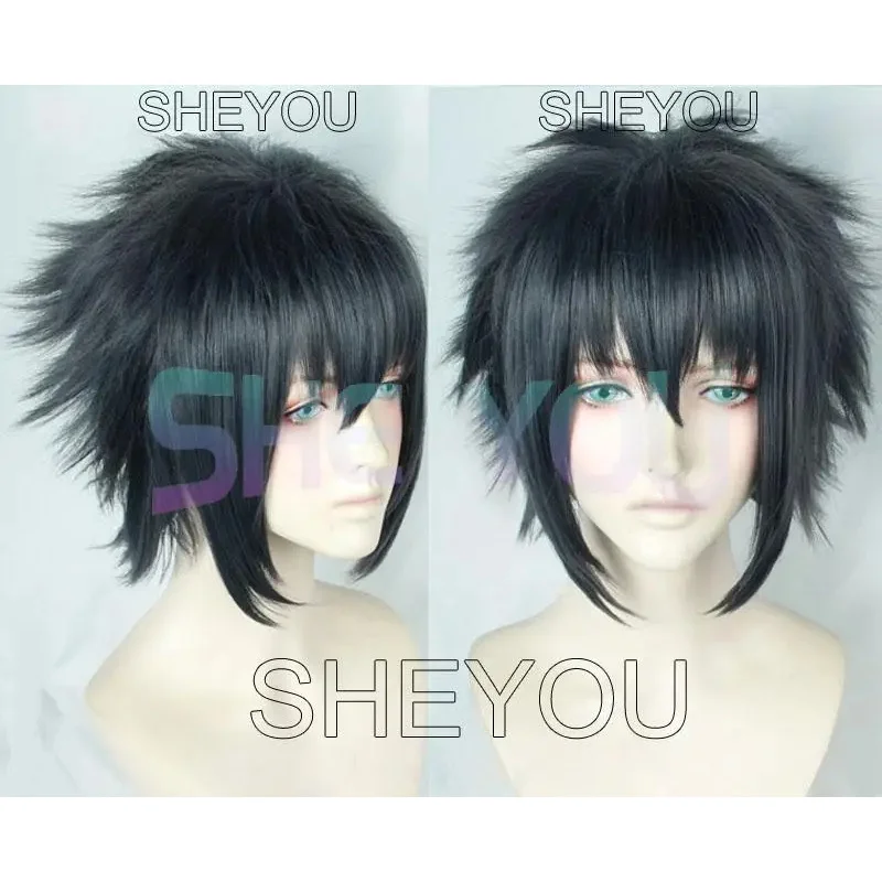 High quality game Final Fantasy XV ff15 XV Noctis Lucis Caelum cosplay wig Halloween costume wig sythentic hair wigs