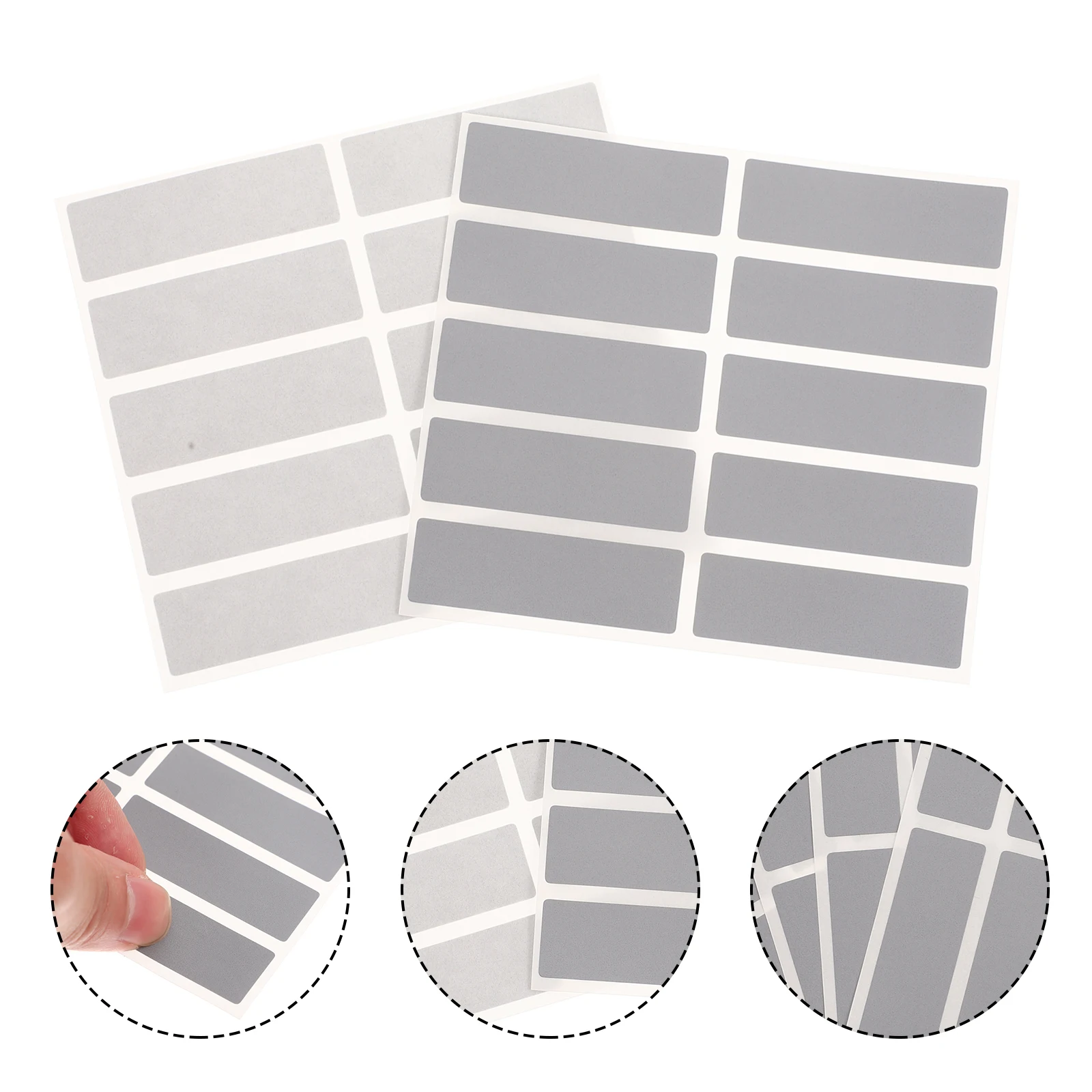 

50 Sheets Scratch Stickers Mini Cards Prize Scratchcard Paper Coating Membrane Diy Game Props Wedding Birthday Party