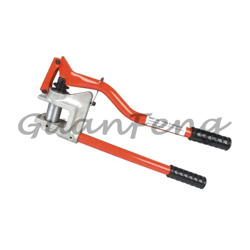 Metal Stud Mechanical Hole Puncher, Heavy‑Duty Hand‑Operated Punching Tool for Metal Profile Hole Making