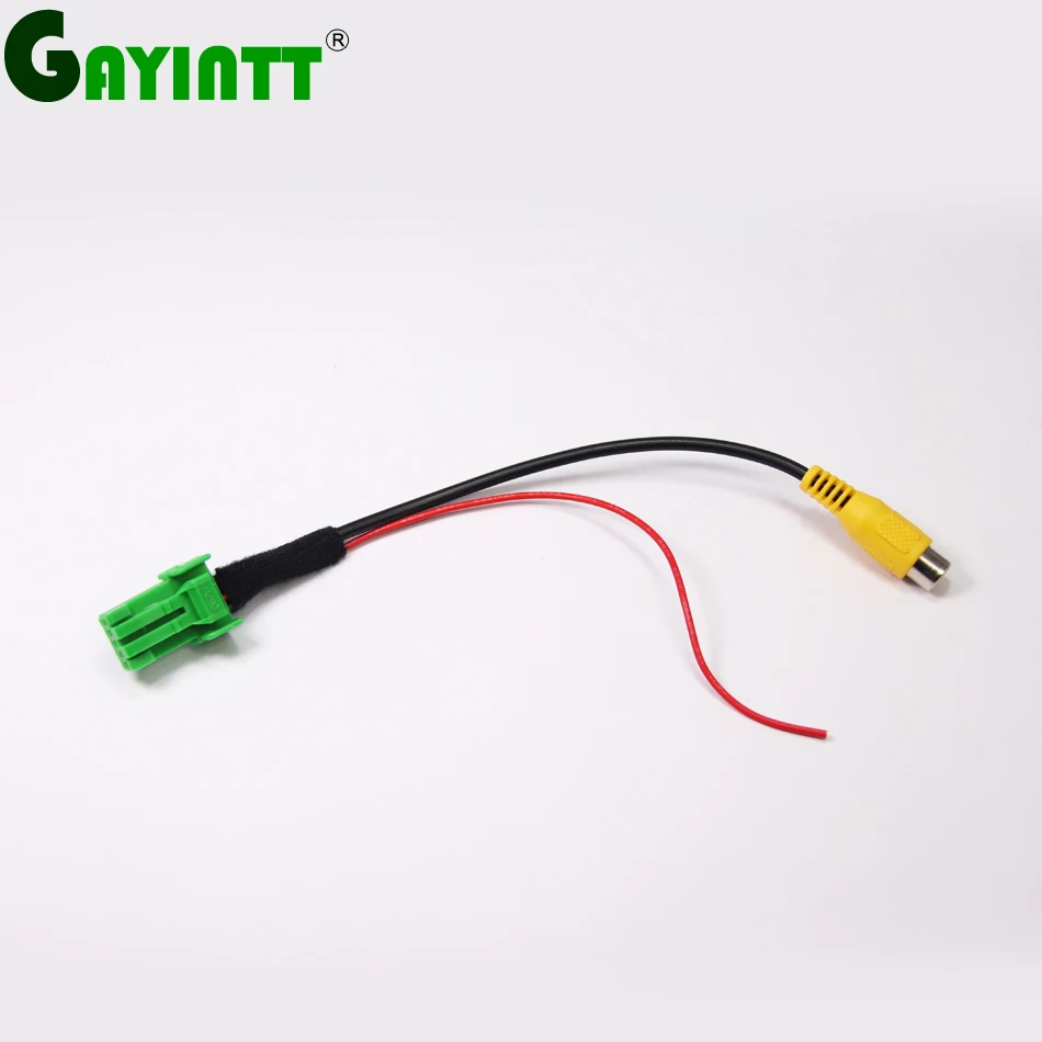 

GAYINTT Car Rear Reversing Camera RCA Video Plug Reverse Convert Cable Adapter for Suzuki Vitara Swift SS4 Original TFT Screen