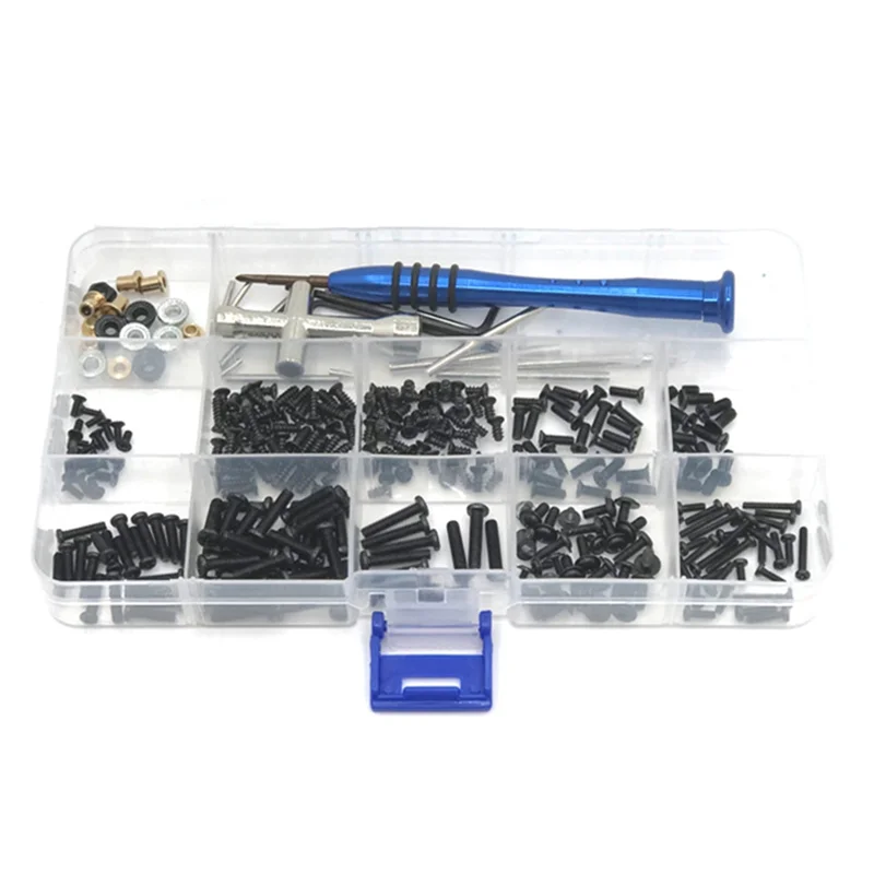 Kit de fixation de vis M2 M2.5 M3, clé hexagonale, outil adapté à Weili 144001 02 144010 124016-17-18 124019, installation facile, facile à utiliser