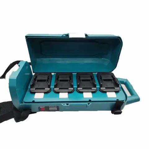 휴대용 배터리 전원 공급 장치 백팩, Makita, Dewalt, Bosch, 18V, 파워 뱅크, 전동 공구 용량 4 개