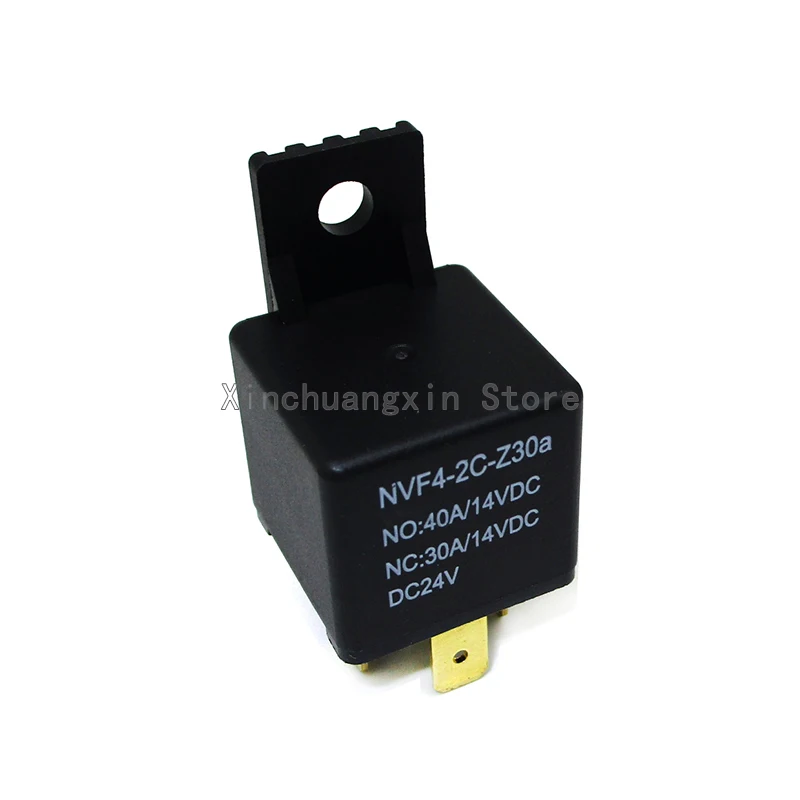 1PCS Original NVF4-2C-Z30A DC12V DC24V 40A 30A 5 feet automotive power relay